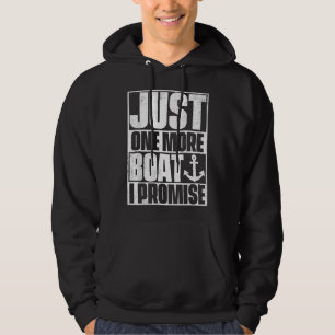Nog één boot, ik beloof het hoodie