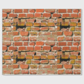 Nog een brick in de muur rechthoekig  cadeaupapier (Vlak)