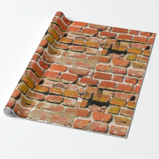 Nog een brick in de muur rechthoekig  cadeaupapier (Uitgerold)