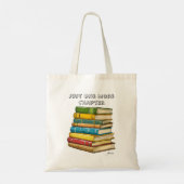 Nog een Chapter Book Lover cadeau Tote Bag (Achterkant)