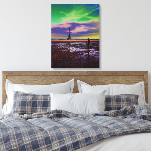 Nog een dag acrylafdrukken canvas afdruk (Insitu (Slaapkamer))