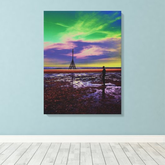 Nog een dag acrylafdrukken canvas afdruk (Insitu (Houten vloer))