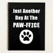 Nog een dag bij de Paw-Office-pop. Planner (Voorkant)