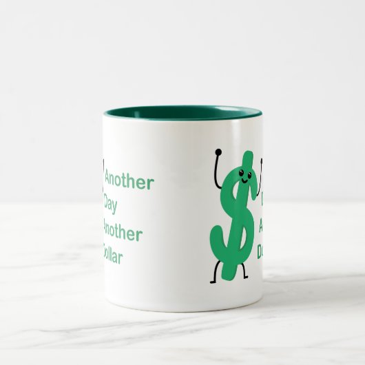 Nog een dag een dollar! Leuke Dollar Mok (Center)