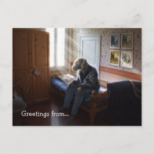 Nog een dag, groeten van...   Allegory Briefkaart