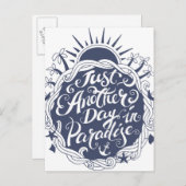 Nog een dag in het paradijs briefkaart (Voorkant / Achterkant)