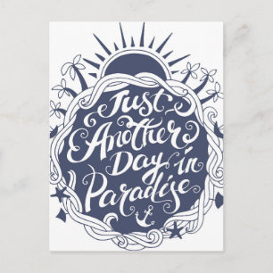Nog een dag in het paradijs briefkaart