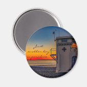 Nog een dag in het paradijs - Fridge magnet (Voorkant / Achterkant)