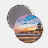 Nog een dag in het paradijs - Fridge magnet (Voorkant / Achterkant)