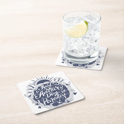 Nog een dag in het paradijs kartonnen onderzetters (Insitu)