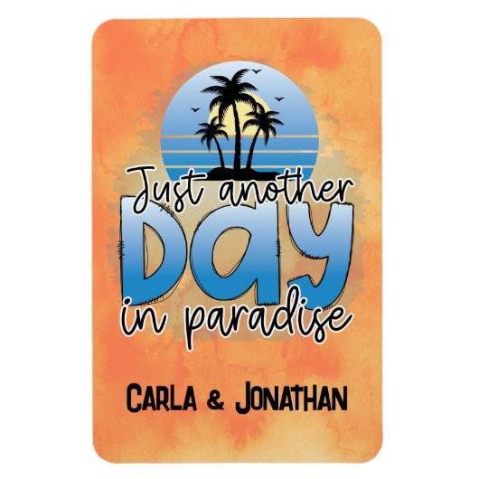 Nog een dag in het paradijs. magneet (Verticaal)