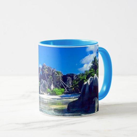 ... Nog een dag in het Paradijs.. Mok (Voorkant rechts)