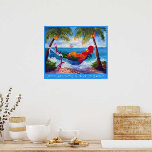 Nog een dag in het paradijs poster (Keuken)