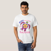 Nog een dag in het paradijs t-shirt (Voorkant volledig)