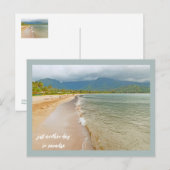 Nog een dag in het strand van Paradise/Kauai Briefkaart (Voorkant / Achterkant)