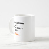 Nog een dag met een brandweermanager, baas koffiemok (Voorkant links)