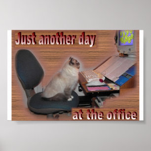 Nog een dag op de kantoor poster