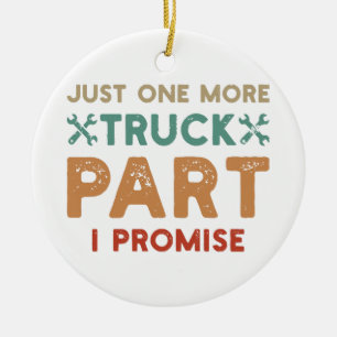 Nog een deel van de vrachtwagen dat ik beloof keramisch ornament