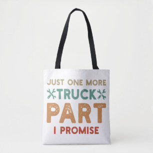 Nog een deel van de vrachtwagen dat ik beloof tote bag