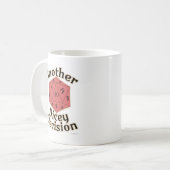 Nog een Dicey Decision Tabletop Game Life Koffiemok (Voorkant links)