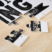 Nog één ding - Grappig bruidsmeisje voorstel Legpuzzel (Zijkant)