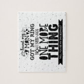 Nog één ding - Grappig bruidsmeisje voorstel Legpuzzel (Verticaal)