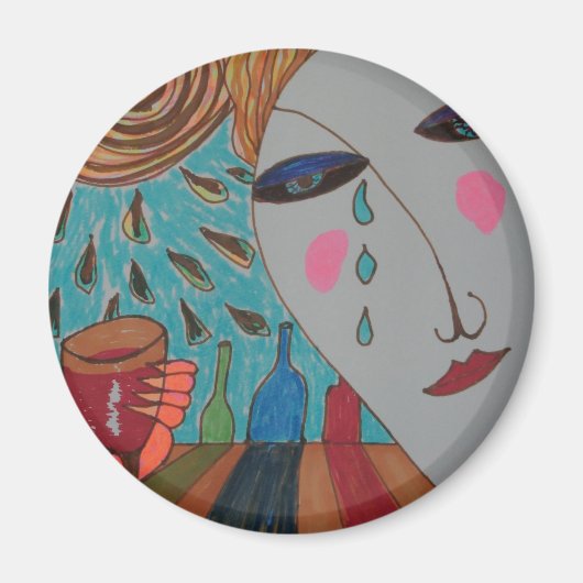 Nog één drink magneet (Voorkant)