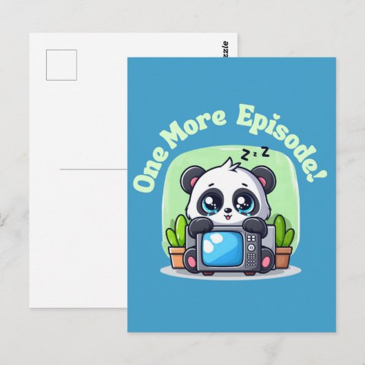 Nog één episode briefkaart (Voorkant / Achterkant)