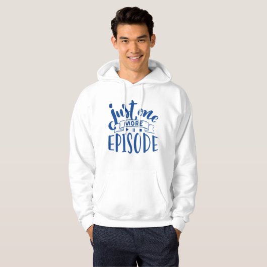 Nog één episode hoodie (Voorkant volledig)