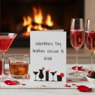 Nog een excuus om cocktail te drinken op Valentijn Kaart