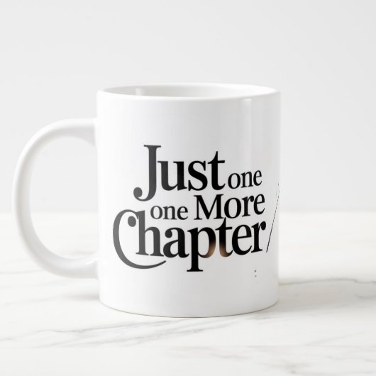 Nog een extra grote Mok - oversized (Links)