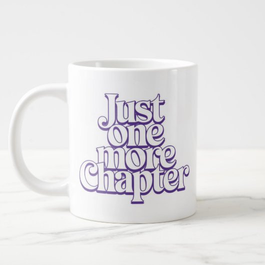 Nog een extra grote Mok - oversized (Links)