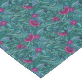 Nog een gedurfd hedendaags bloementafelkleed tafelkleed (Gekanteld)