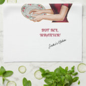 Nog een gerecht zal je leven niet veranderen Grapp Theedoek (Gevouwen)