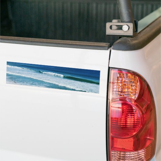 Nog een geweldige dag op het strand, bumpersticker (Op Truck)