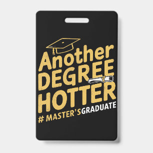 Nog een graad heter afstuderen met een masterdiplo badge
