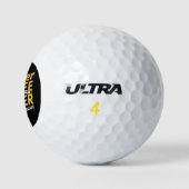 Nog een graad heter afstuderen met een masterdiplo golfballen (Logo)