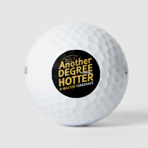 Nog een graad heter afstuderen met een masterdiplo golfballen