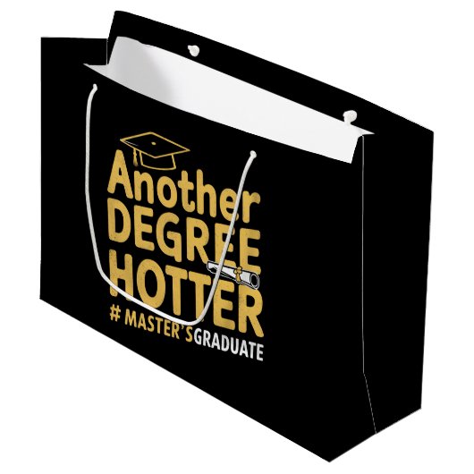 Nog een graad heter afstuderen met een masterdiplo groot cadeauzakje (Voorkant Gekanteld)