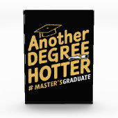 Nog een graad heter afstuderen met masterdiploma fotoblokken (Voorkant)
