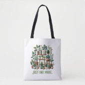 Nog één grappige plant binnen bloem tote bag (Voorkant)