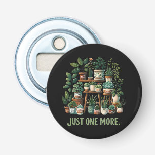 Nog één grappige plant indoor bloem button flesopener