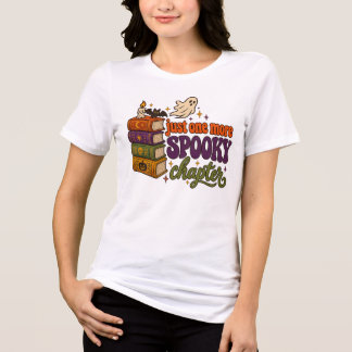 Nog één griezelig hoofdstuk – Halloween-boekliefde Tri-Blend Shirt