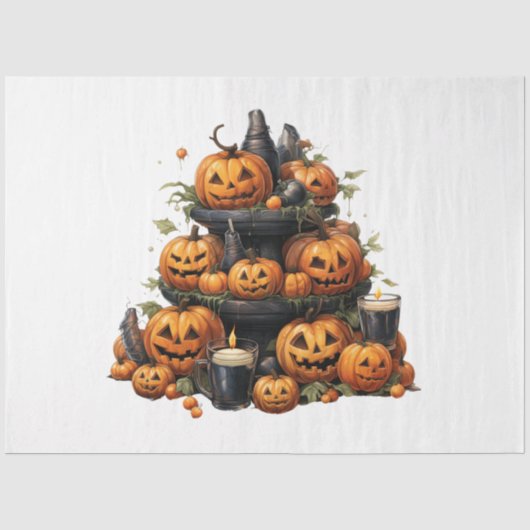 Nog een Halloween serie ontwerp 7 Tissuepapier (Voorkant)