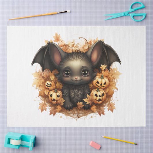 Nog een Halloween serie ontwerp 9 Tissuepapier (Craft)