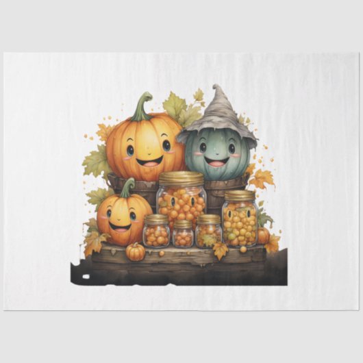 Nog een Halloween-serieontwerp 14 Tissuepapier (Voorkant)