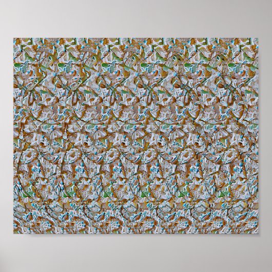 Nog één hapje - Verborgen 3D-afdruk Poster (Voorkant)