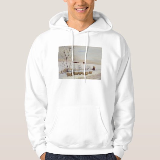 Nog een harde winter hoodie (Voorkant)