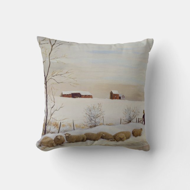 Nog een harde winter kussen (Voorkant)