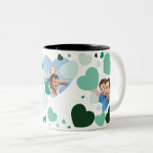 Nog een heerlijke dag papa, je verdient het! tweekleurige koffiemok (Voorkant rechts)